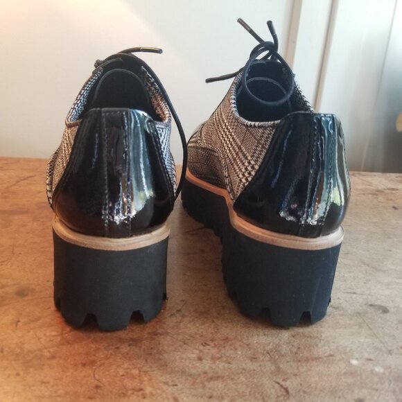 ALL BLACK platform shoes Anthropologie NWT 39/8.5 - Picture 8 of 8